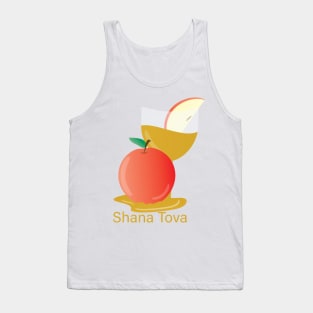 Rosh Hashanah Greeting SHANA TOVA Tank Top